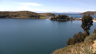 ボリビア/チチカカ湖/太陽の島