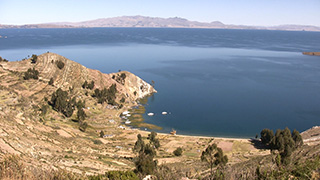 ボリビア/チチカカ湖/太陽の島