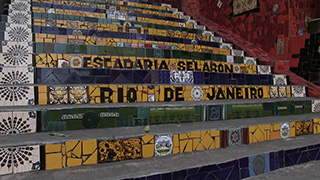 ブラジル/リオ・デ・ジャネイロ/エスカダリア・セラロン(セラロンの階段)