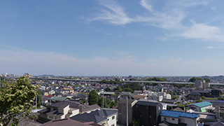 日本/神奈川/茅ヶ崎(殿山公園からの眺め)