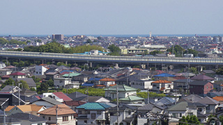 日本/神奈川/茅ヶ崎(殿山公園からの眺め)