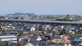 日本/神奈川/茅ヶ崎(殿山公園からの眺め)