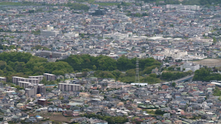 日本/神奈川/秦野市街俯瞰