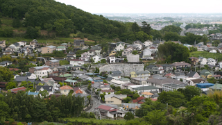 日本/神奈川/秦野市街俯瞰