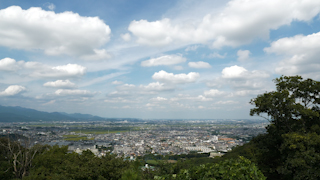 日本/神奈川/湘南の街並み街俯瞰(湘南平からの眺め)