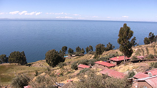 ペルー/チチカカ湖/タキーレ島