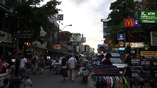 タイ/バンコク/カオサン通り