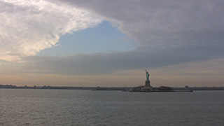 アメリカ/ニューヨーク/リバティ島/自由の女神像